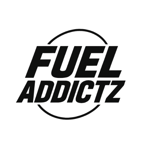 fa letter logo black and white